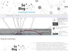 Tablet Screenshot of blogdesociologia.com